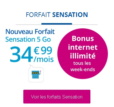 Sensation 5Go Bouygues Telecom