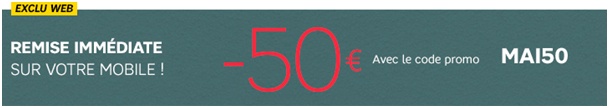 Code Promo SFR MAI50