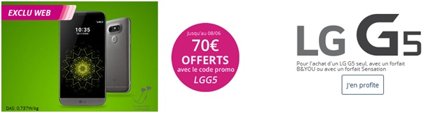 LG G5 Bouygues Telecom