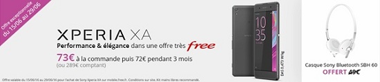 Sony Xperia XA Free