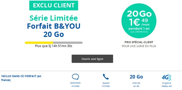 Série Limitée B&you