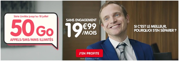 Série Limitée NRJ Mobile 50Go