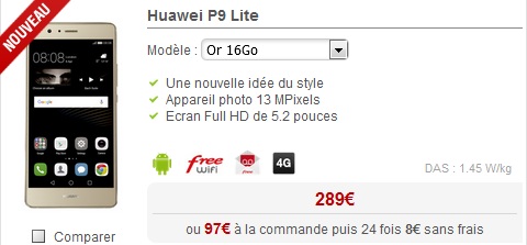 Huawei P9 Lite