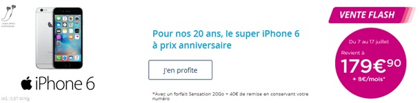 iPhone 6 Bouygues Telecom