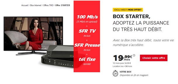 Série Limitée Starter Fibre SFR