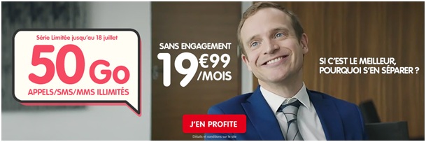 Série Limitée NRJ Mobile 50Go Woot