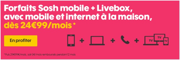 SOSH mobile + Livebox