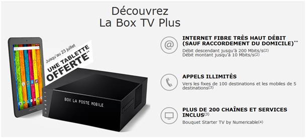 La Poste Mobile Fibre