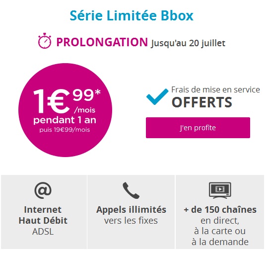 Série Limitée Bbox de Bouygues Telecom