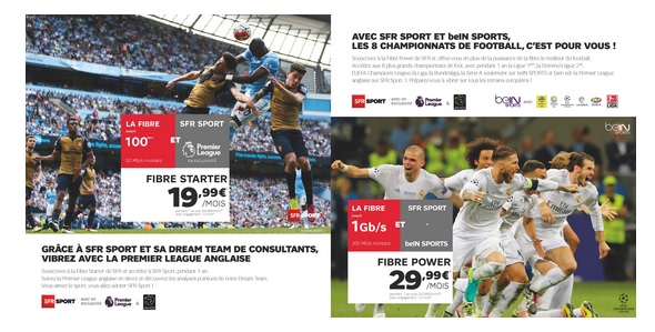 SFr Sport et bein SPOrts SFR