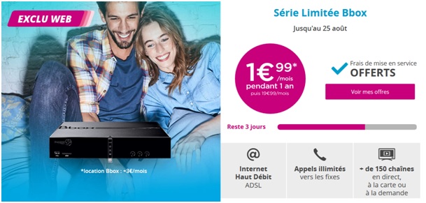 Série Limitée Bbox de Bouygues Telecom