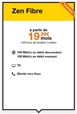 Livebox Zen Fibre Orange