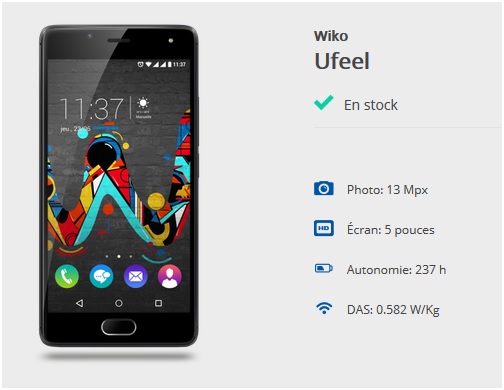 Wiko UFeel