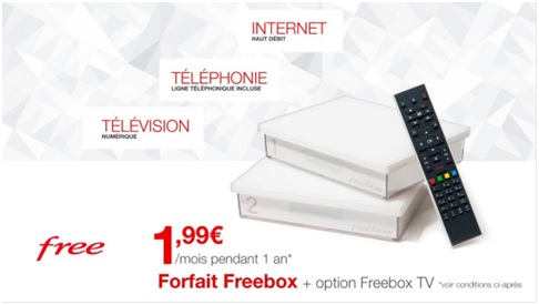 Vente privée Freebox Crystal