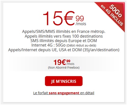 Free Mobile illimité