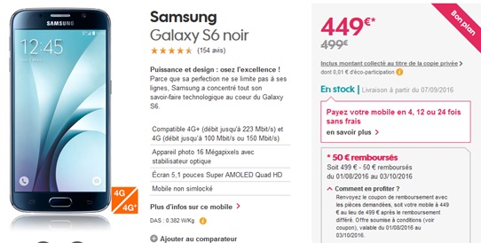 galaxys6-meilleur-prix-sosh