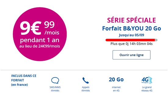 Série Spéciale 20Go