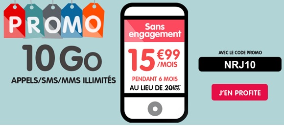 NRJ Mobile 10Go