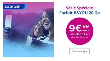 Série Spéciale B&YOU 20Go