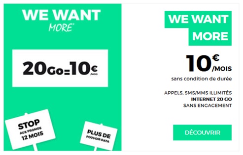 RED by SFR 20Go Série Limitée