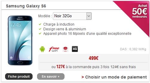 Samsung Galaxy S6 Free mObile