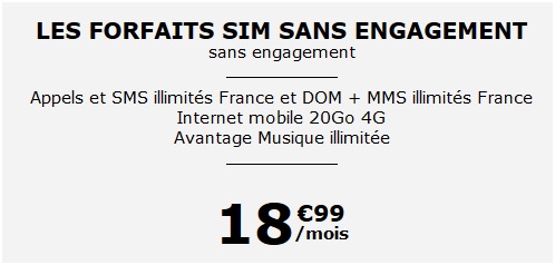 La Poste Mobile 20Go