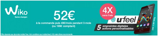 Wiko UFeel Free Mobile