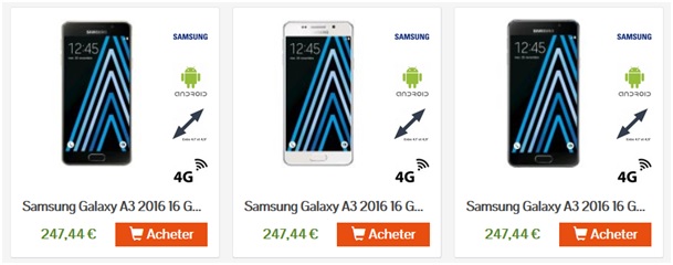 Samsung Galaxy A3 2016