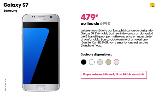 Samsung Galaxy S7 Sosh