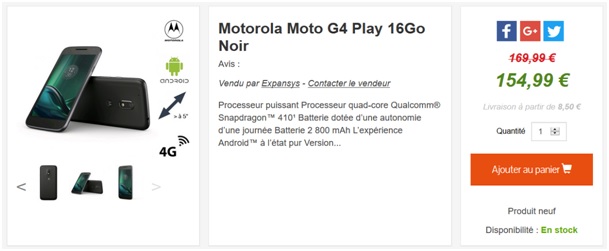 Motorola Moto G4 Play