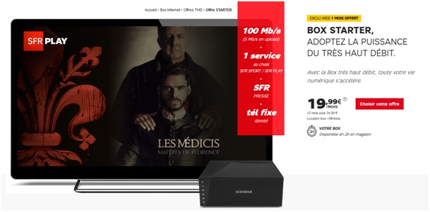 Box Starter de SFR
