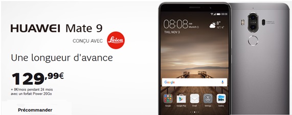 huaweimate9-sfr-precommande