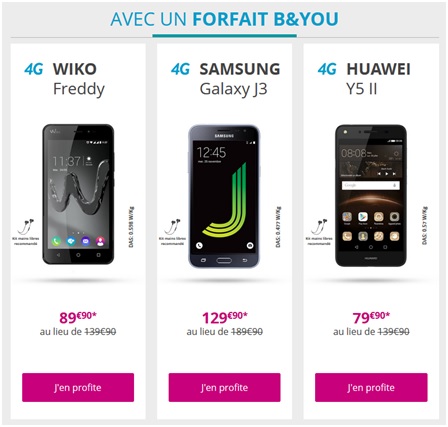 B&YOU smartphone