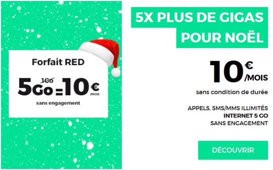 forfait red 5Go