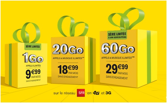 Gigas forfaits La Poste Mobile