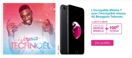 iphone7 Bouygues Telecom