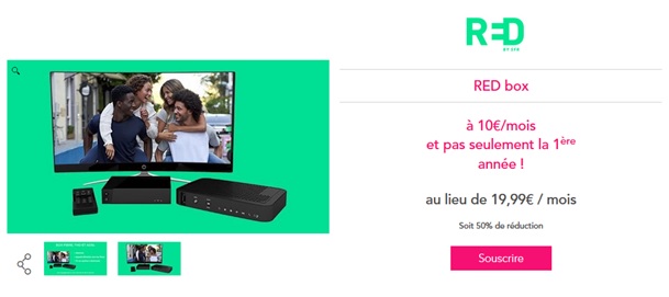Vente privée RED by SFR Box
