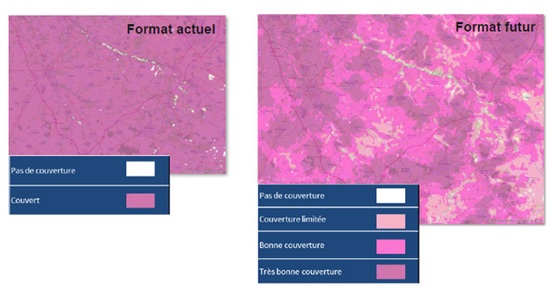 cartes couverture mobile ARCEP