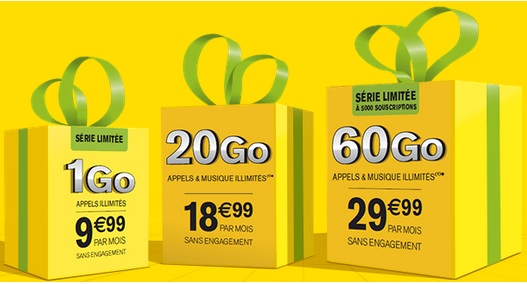 Séries Limitées La Poste Mobile