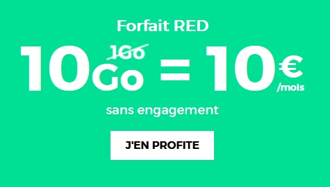 Forfait RED 10Go