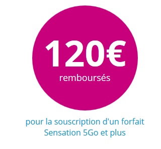 120€ remboursés Bouygues Telecom