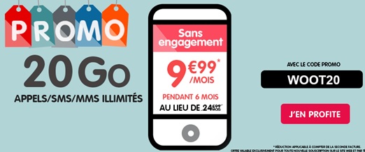 Promo Woot NRJ Mobile