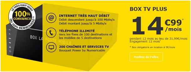 Box TV Plus La Poste Mobile