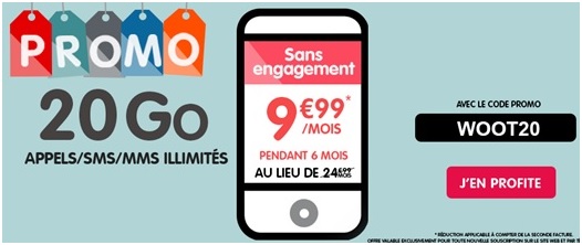 Forfait Woot NRJ Mobile