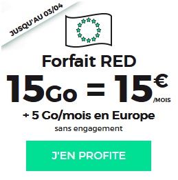 Forfait Europe RED