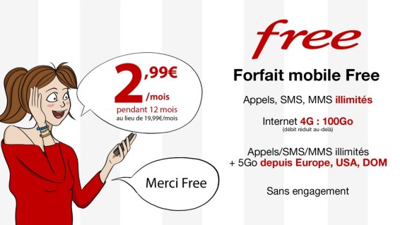 Vente privée Free Mobile