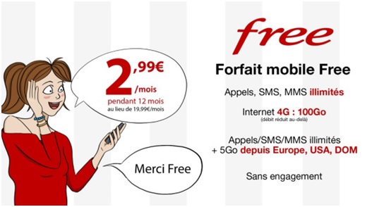 vente privée free mobile