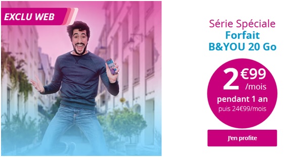 forfait B&YOU 20Go