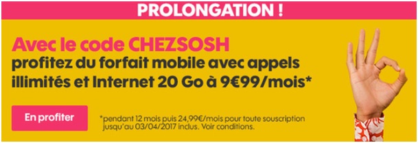 Forfait sosh mobile