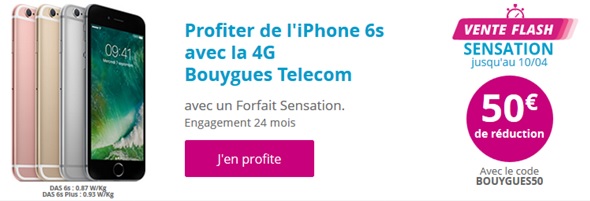 Vente flash Bouygues Telecom